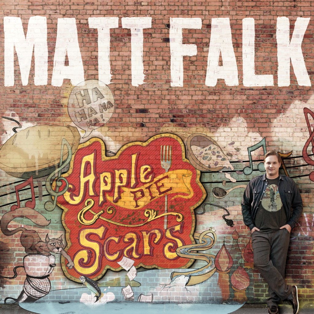 Matt Falk Canadian Stand Up Comedians Apple Pie and Scars CD Cover